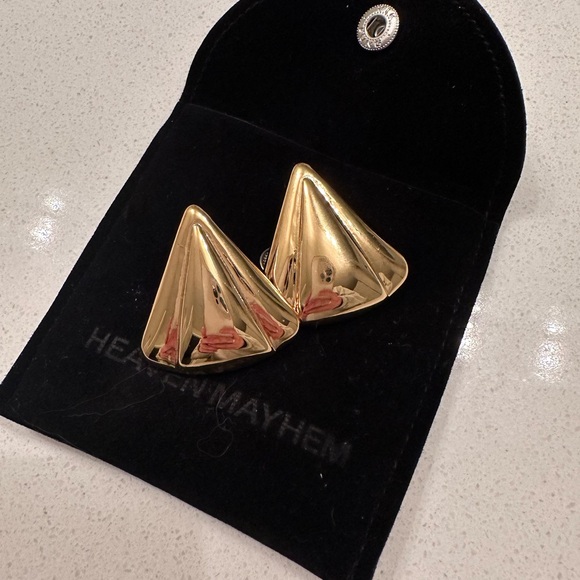 Heaven Mayhem Pointelle Earrings NEW - Picture 2 of 2